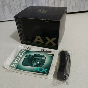 F102 CONTAX AX 箱のみ コンタックス ボディなし