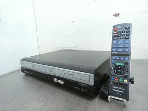 パナソニック/DIGA☆HDD/DVD/VHSレコーダー☆DMR-XW200V☆リモコン付 管CX27007