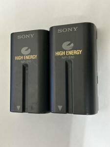 日本 SONY カメラ用バッテリー　NP-510 7.2V 1250mAh