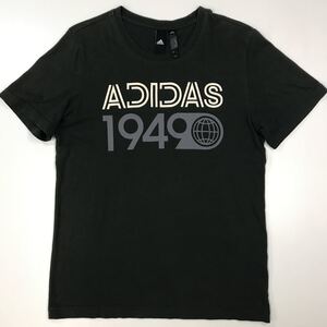 ● adidas アディダス　半袖Tシャツ　ロゴ　プリント　メンズ　Mサイズ　27-27a