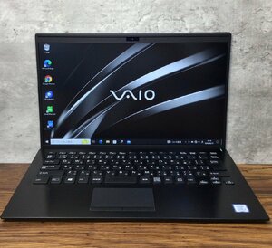 1円～ ●SONY VAIO Pro PK / Core i3 8145U (2.10GHz) / メモリ 4GB / SSD 128GB / 14型 フルHD (1920×1080) / Windows10 Pro 64bit