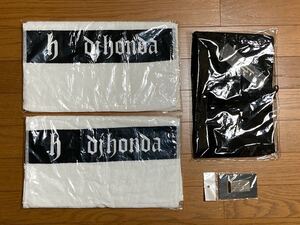 ★ dj honda フリースネックウォーマー 非売品 タオル ・ マネークリップ ★