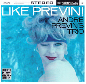 ★ ピアノ・トリオ、レア廃盤CD ★アンドレ・プレビン・トリオ ★ [ Like Previn! ] ★ 最高です。