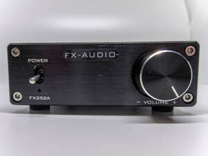 ★☆ノースフラットジャパン FX-AUDIO FX252A 黒 TDA7492EデジタルアンプIC搭載 ステレオパワーアンプ☆★