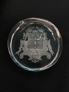 【A3456N075】バカラ Baccarat ペーパーウェイト 225周年記念限定品？　クリスタルガラス オブジェ　置物