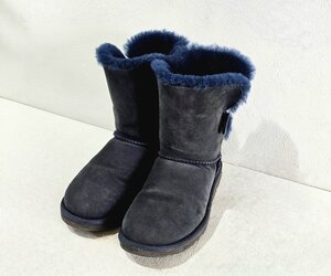 UGG ブーツ ムートンブーツ Wベイリーボタン レディース 22cm クッション性 ファッション ブーツ モコモコ あったか 冬 防寒 HMY