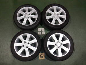 ★ 三菱 アイミーブ 純正 アルミホイール 15x4J 15x5J 2本x2本セット タイヤ付 BRIDGESTONE 145/65R15-72S 175/55R15-77V ★ 4梱包発送 ★