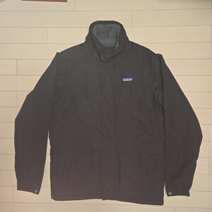 Patagonia　パタゴニア　ISTHMUS　イスマスパーカ　sizeS　ブラック　フード無