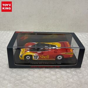 1円〜 スパーク 1/43 ポルシェ962 C 2nd Le Mans 1988 #17