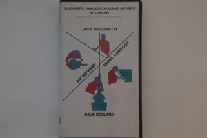 VHS Dejohnette, Hancock, Holland, Metheny In Concert Recorded Live At The 1990 Mellon Jazz Festival VAVJ226 VIDEOARTS /00300