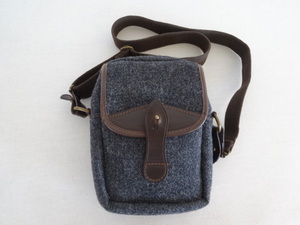 美品　Glenalmond Tweed Company Harris Tweed ハリスツィード　ショルダーバッグ