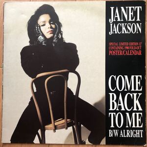 12’ Janet Jackson-Come back to me/Alright