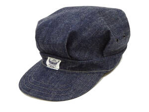 L (約62cm) ジェラード JELADO デニム バディー ワークキャップ Buddy Work Cap JP02647 ワーク キャップ 帽子 デニム インディゴ 新品