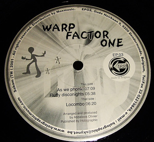 d*tab 試聴 Warp Factor One: Untitled EP [