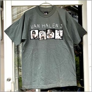 ★VAN HALEN　ヴァン・ヘイレン　デッドストック　USA製　90s 1998　ツアー Tシャツ　size L　giant★検 ビンテージ ロックT バンドT 古着