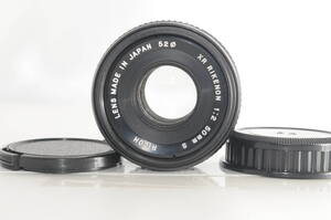 ★良品★RICHO リコー XR RIKENON 50mm F2 S★完動★A101★