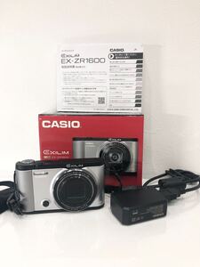 CASIO EXILIM デジタルカメラ カシオ デジカメ HS 　　　EX-ZR1600 エクシリム コンパクトデジタルカメラ f=4.5-81.0mm 1:3.5-5.9 0109b