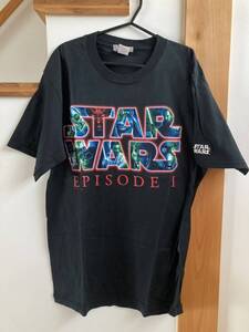 STAR WARS EPISODE 1 DARTH MAUL スターウォーズ エピソード1 半袖 Tシャツ当時もの デットストック コレクション レア