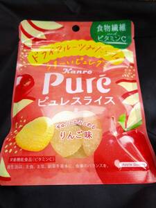 カンロ　ピュレスライス　りんご味　52g　6袋セット 送料無料