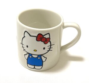 当時物 2007年 ハローキティ サンリオ Hello Kitty Sanrio マグカップ コーヒーカップ レトロ 陶器 食器