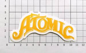 ATOMIC Snowboards Newly Logo ステッカー アトミック スノーボード ロゴ ステッカーC