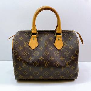 183【中古】LOUIS VUITTON ルイヴィトン M41528 スピーディ25 モノグラム ミニボストン ハンドバッグ レディース ボストンバッグ 現状品