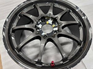 17インチ　RAYS　ボルクレーシング CE28 SL 　１本のみ補修用等　7.5J+48　5穴PCD114.3　　超特価品　補修用等に