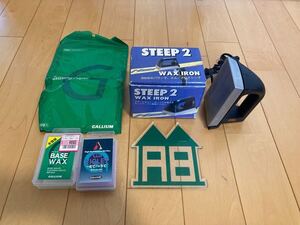 ジャパーナ STEEP2 WAX IRON ワックスアイロン スキー/スノーボード おまけ付