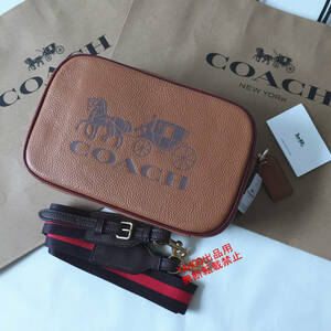 ★COACHバッグ★コーチ F72704 サドル ダブルジップ ショルダーバッグ クロスボディー レディースバッグ アウトレット品 新品