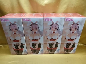 未開封品 すーぱーそに子 BiCute Bunnies Figure ウェイトレスver. 4体セット バニー SUPER SONICO フィギュア