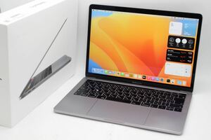 訳有 2K対応 13.3型 Apple A2159 2019(Touch Bar)グレー macOS Ventura(正規Win11追加可) 八世代 i5-8257U 8GB 128GB-SSD 中古パソコン