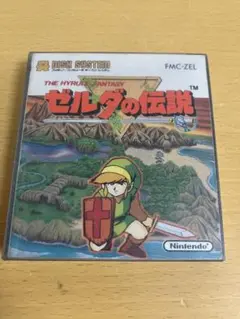 【美品】ディスクシステム用ソフト　ゼルダの伝説　取説付き　状態良好　稼動未確認