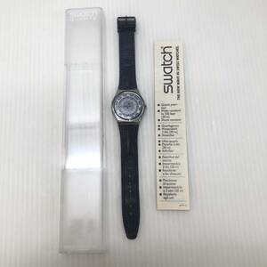 Swatch スウォッチ original gent ALEXANDER GX123 腕時計 パープル 紫 アクセサリー コレクション 雑貨 ケース付き