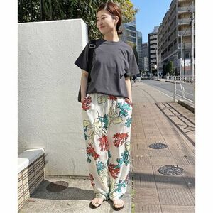 ◆Spick & Span/スピック＆スパン☆コットン天竺Ｔシャツ★グレー