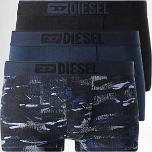 残りわずか　DIESEL 3枚セット ボクサーパンツ ボクサーブリーフ ローライズボクサー アンダーウェア 下着　Lサイズ　ディーゼル　カモフラ