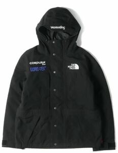 極美品　サイズXL 【THE NORTH FACE × Supreme ノースフェイス シュプリーム】Expedition Jacket CORDURA GORE-TEX ブラック SIZE XL 