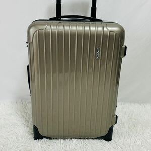 美品　リモワ RIMOWA サルサ SALSA 35L 2輪　プロセコ　ゴールド　スーツケース キャリーケース TSAロック 機内持込可　859.52