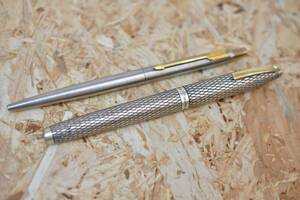 古い万年筆　万年筆　SHEAFFER 　シェーファー　ペン先　14K　刻印　＆　PARKER　パーカー　ボールペン