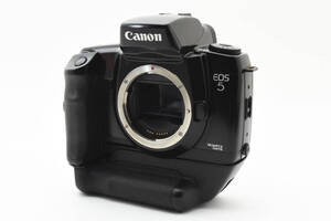 ★完動品★ Canon キャノン EOS 5 QD + VERTICAL GRIP VG10 QUARTZ DATE 一眼レフフィルムカメラ 縦位置グリップ セット#2013