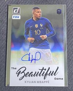 エムバペ KYLIAN MBAPPE 2022-23 Donruss Kylian Mbappe 直筆サイン レアル サイン完璧