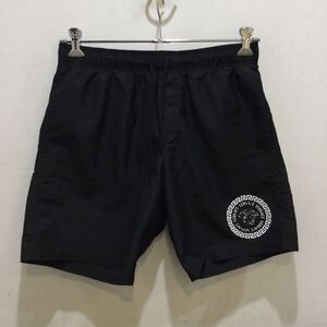 VERSACE ヴェルサーチ half pants ハーフパンツ ブラック サイズ4 680727