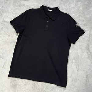 1円　極美品　MONCLER モンクレール　半袖　Tシャツ 半袖Tシャツ Lサイズ　ブラック　7984