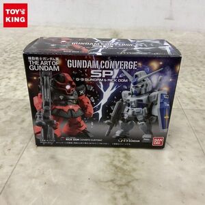 1円〜 未開封 バンダイ FW GUNDAM CONVERGE SP 機動戦士ガンダム展 G-3ガンダム&シャア専用リック・ドム