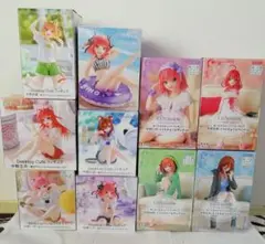 五等分の花嫁 プライズフィギュア 10点セット まとめ売り 美少女フィギュア