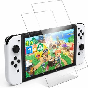 【2枚入り】 Switch (有機ELモデル)フィルム 用 保護フィルム