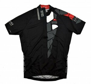 送料無料4★GORE BIKE WEAR★ゴア Element K-Rock 半袖ジャージ size:M(asia) ブラック/レッド