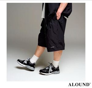 ALOUND ショートパンツ　ブラック　S