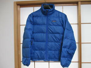 ◆パタゴニア パッカブルダウンジャケット Ｐａｔａｇｏｎｉａ Ｄｏｗｎ Ｂｌｕｅ Ｓ