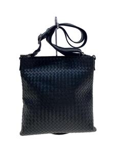 BOTTEGA VENETA◆ショルダーバッグ/レザー/BLK/V465C