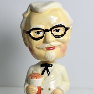 レア KFC カーネルサンダース ケンタッキーフライドチキン ボビング バブルヘッド アドバタイジング キャラクター 企業物 ビンテージ 60s